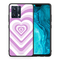 Thumbnail for Lilac Hearts - Realme 9 / 9 Pro+ 5G case