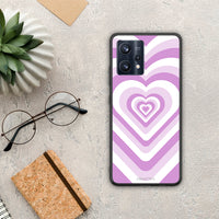 Thumbnail for Lilac Hearts - Realme 9 / 9 Pro+ 5G case