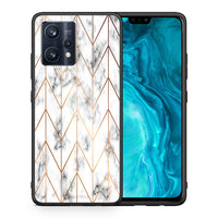 Thumbnail for Marble Gold Geometric - Realme 9 / 9 Pro+ 5G case