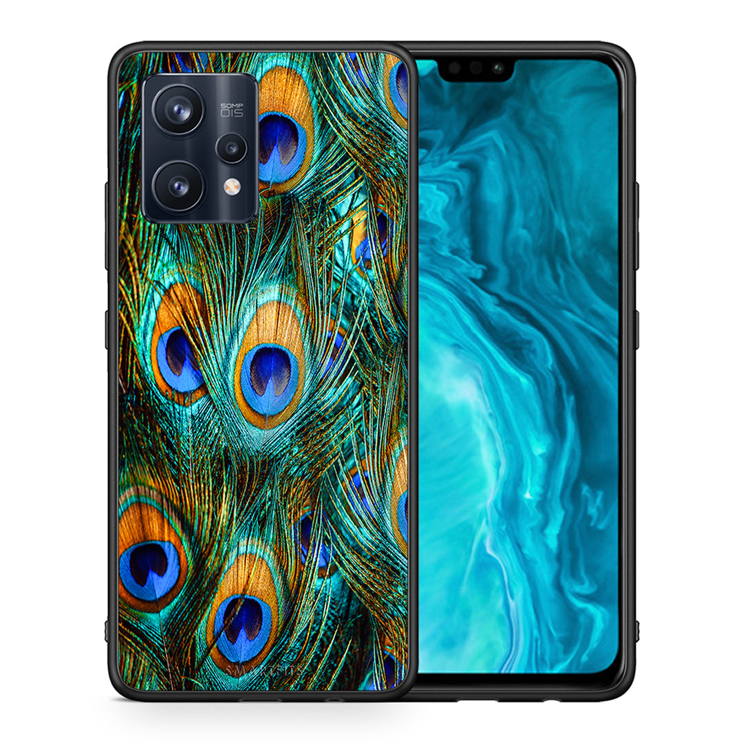 Real Peacock Feathers - Realme 9 /9 Pro+ 5G case