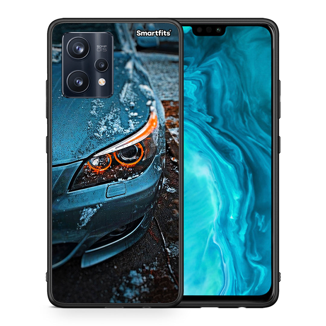 Θήκη Realme 9 Pro Bmw E60 από τη Smartfits με σχέδιο στο πίσω μέρος και μαύρο περίβλημα | Realme 9 Pro Bmw E60 case with colorful back and black bezels