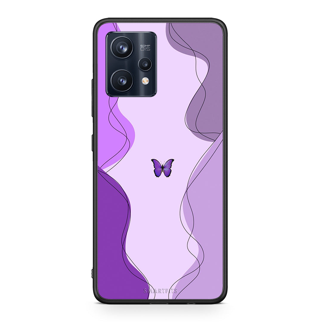 Purple Mariposa - Realme 9 / 9 Pro+ 5G case