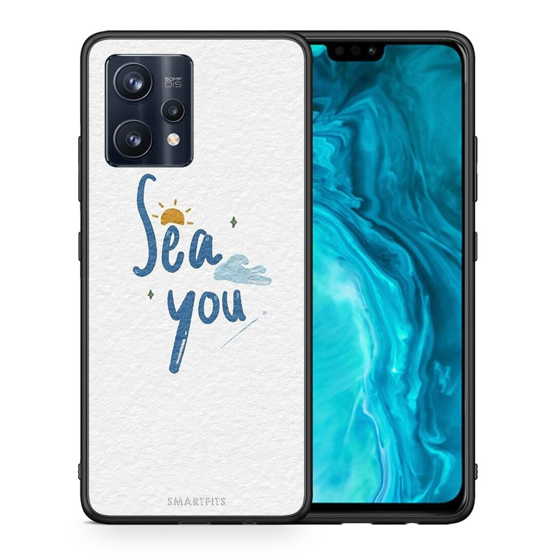 Θήκη Realme 9 Pro Sea You από τη Smartfits με σχέδιο στο πίσω μέρος και μαύρο περίβλημα | Realme 9 Pro Sea You case with colorful back and black bezels