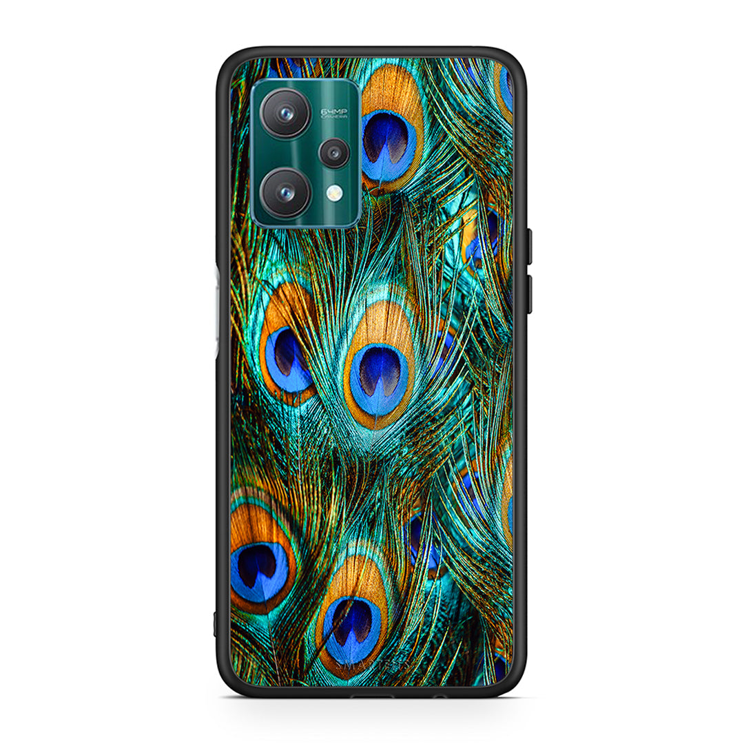 Real Peacock Feathers - Realme 9 Pro case