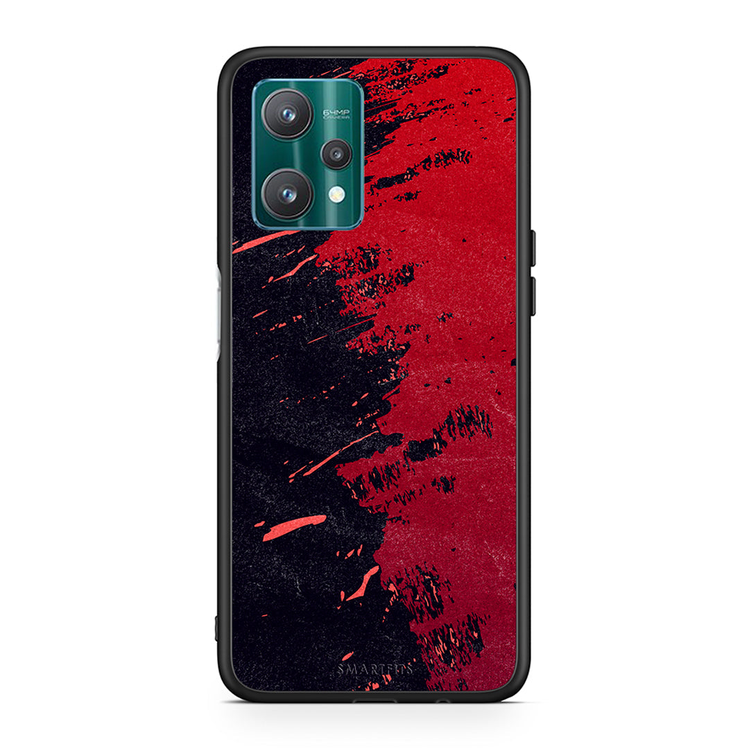Red Paint - Realme 9 Pro case