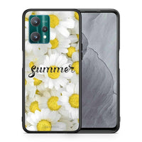 Thumbnail for Θήκη Realme 9 Pro Summer Daisies από τη Smartfits με σχέδιο στο πίσω μέρος και μαύρο περίβλημα | Realme 9 Pro Summer Daisies case with colorful back and black bezels