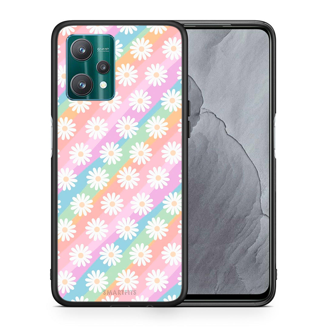 White Daisies - Realme 9 Pro case