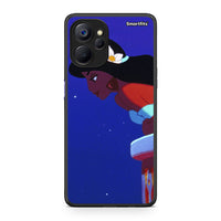 Thumbnail for Realme 9i 5G Alladin And Jasmine Love 2 θήκη από τη Smartfits με σχέδιο στο πίσω μέρος και μαύρο περίβλημα | Smartphone case with colorful back and black bezels by Smartfits