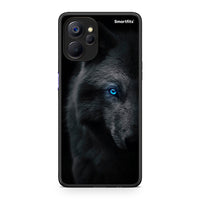 Thumbnail for Realme 9i 5G Dark Wolf θήκη από τη Smartfits με σχέδιο στο πίσω μέρος και μαύρο περίβλημα | Smartphone case with colorful back and black bezels by Smartfits