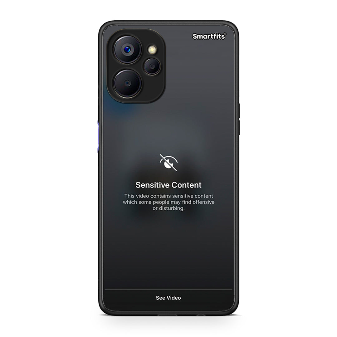 Realme 9i 5G Sensitive Content θήκη από τη Smartfits με σχέδιο στο πίσω μέρος και μαύρο περίβλημα | Smartphone case with colorful back and black bezels by Smartfits