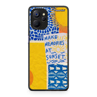 Thumbnail for Realme 9i 5G Sunset Memories Θήκη από τη Smartfits με σχέδιο στο πίσω μέρος και μαύρο περίβλημα | Smartphone case with colorful back and black bezels by Smartfits