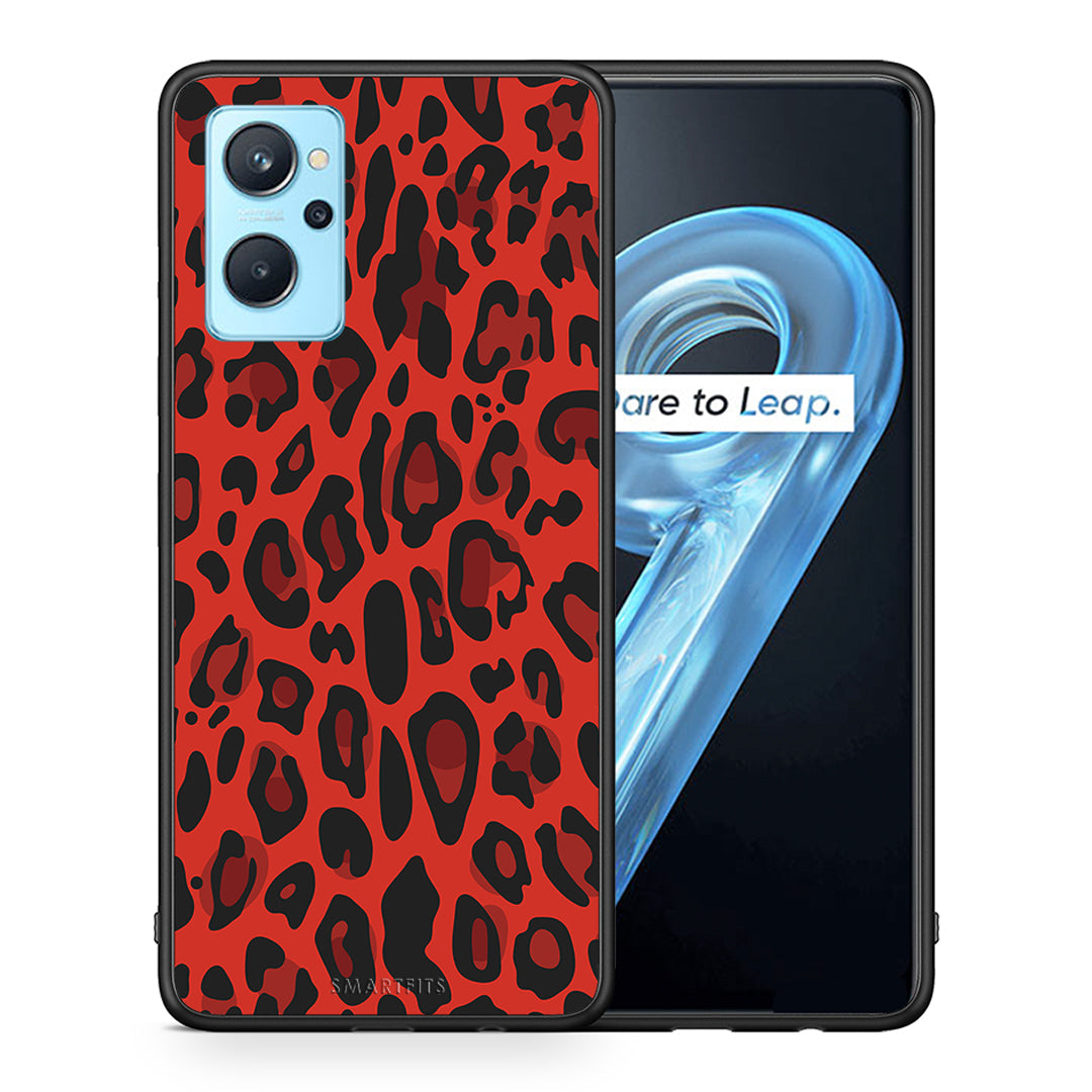 Animal Red Leopard - Realme 9i Case