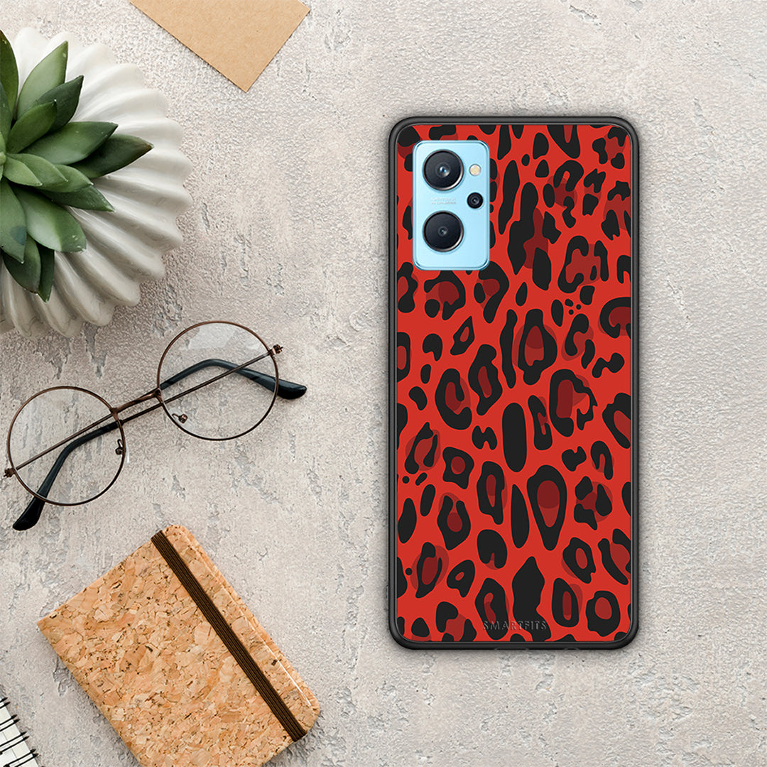 Animal Red Leopard - Realme 9i case