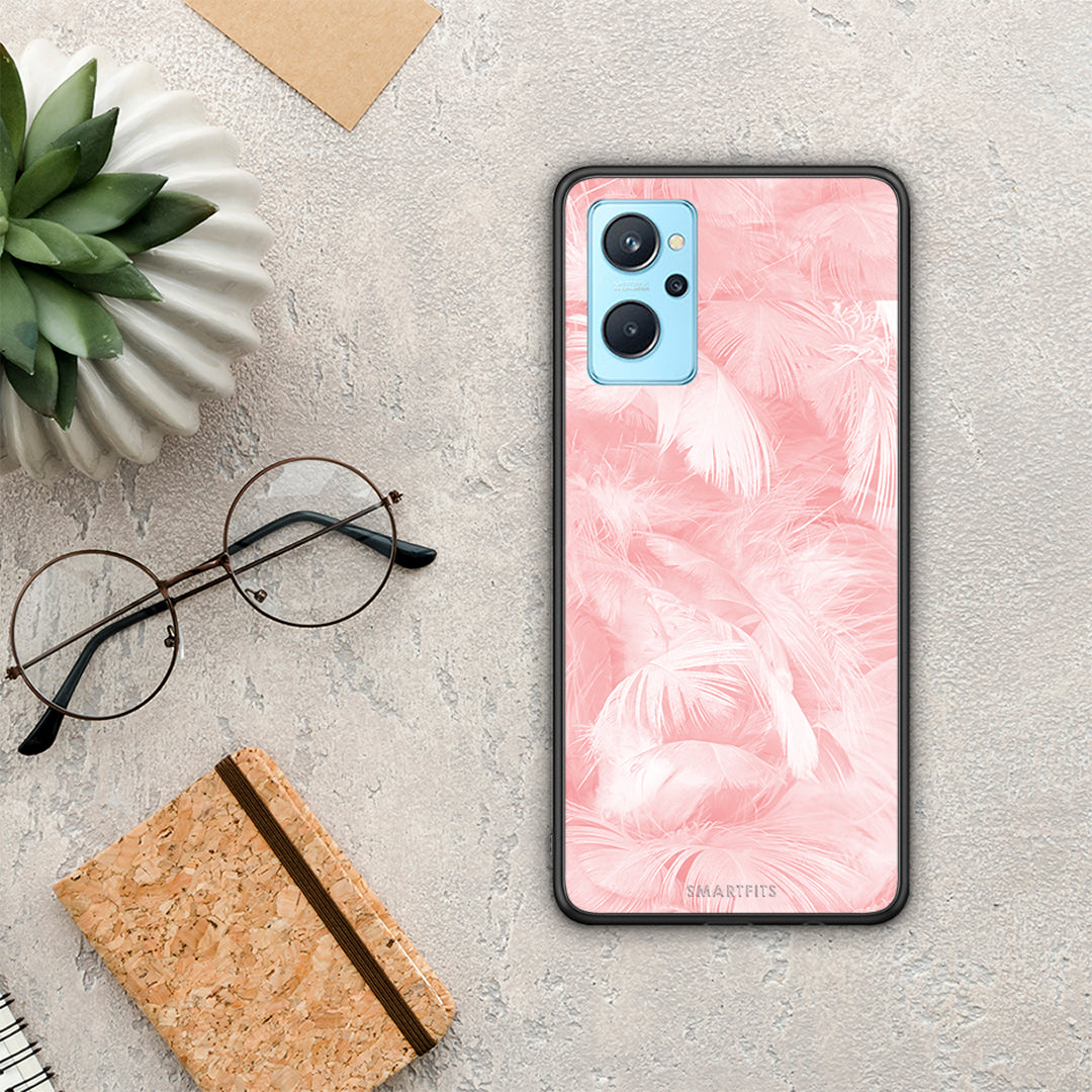 Boho Pink Feather - Realme 9i case