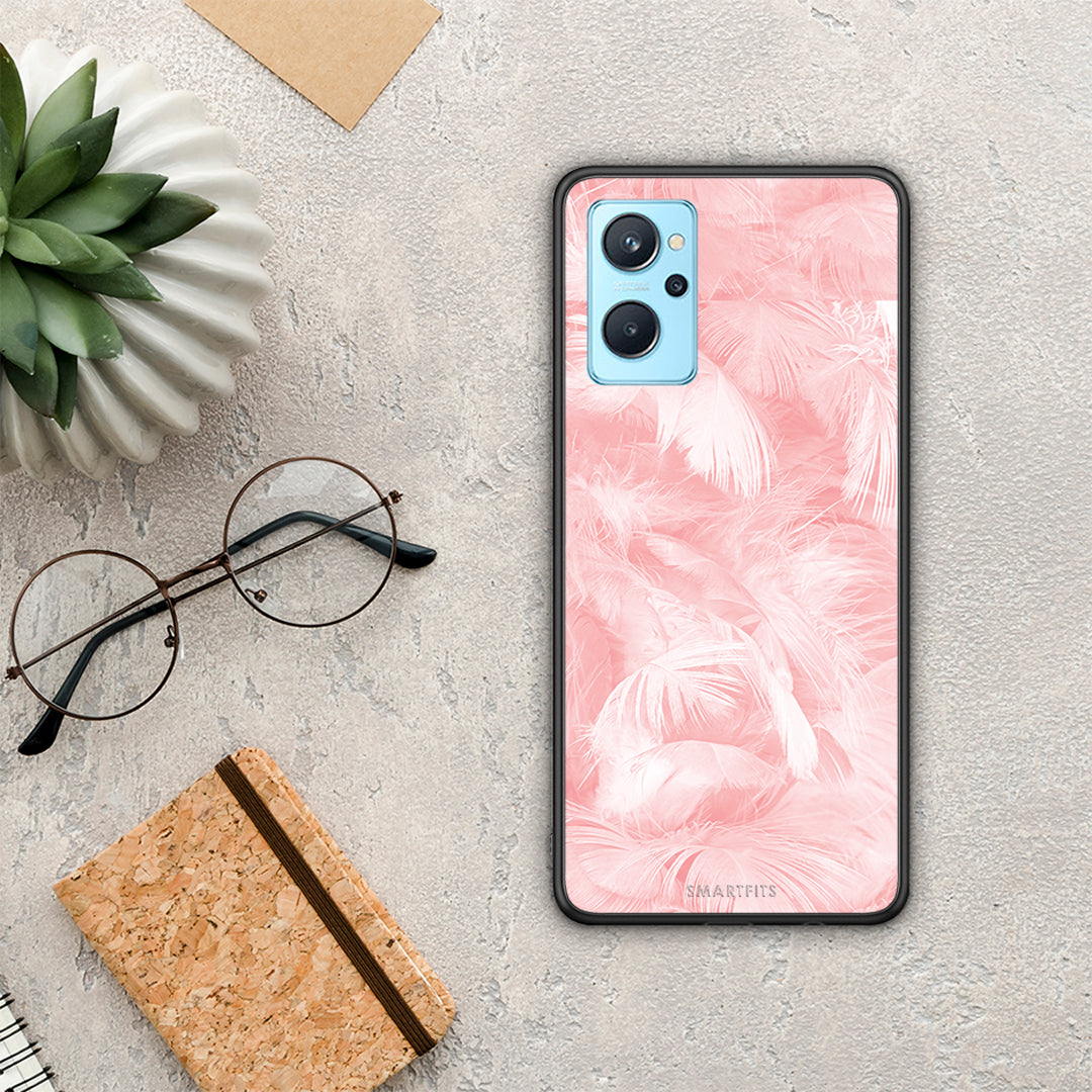 Boho Pink Feather - Oppo A96 case