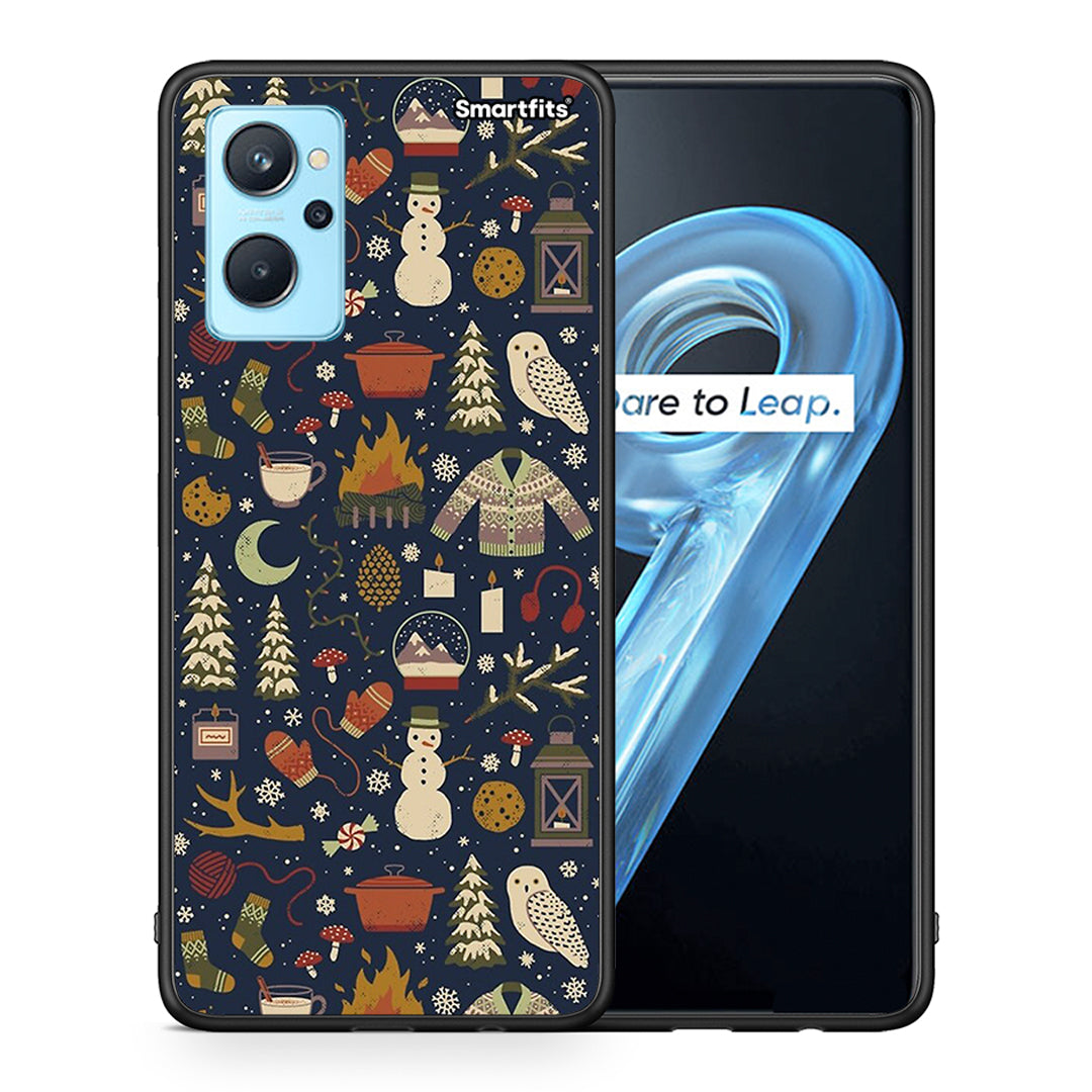 Christmas Elements - Realme 9i Case