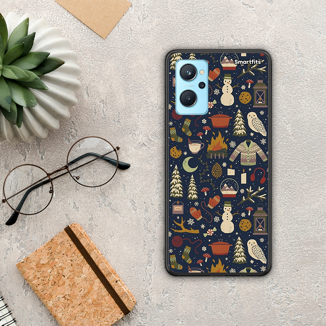 Christmas Elements - Realme 9i Case