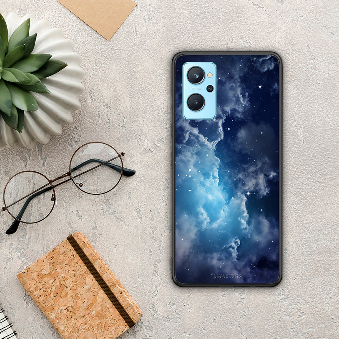 Galactic Blue Sky - Realme 9i case