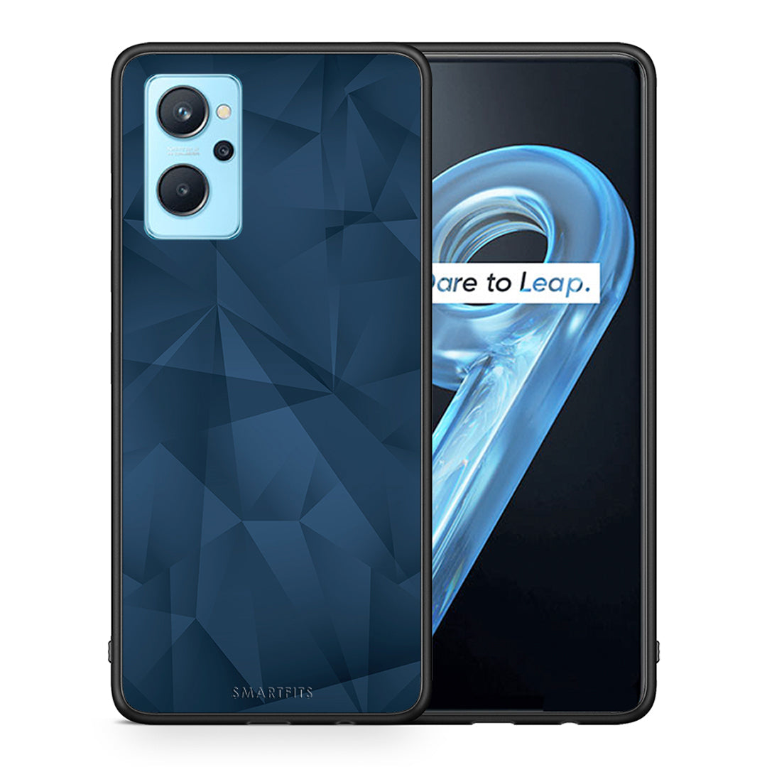 Geometric Blue Abstract - Oppo A96 case