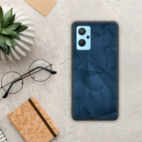 Thumbnail for Geometric Blue Abstract - Oppo A96 θήκη