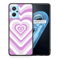 Thumbnail for Lilac Hearts - Realme 9i case