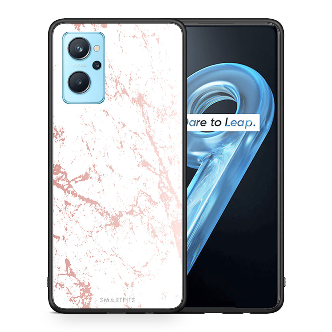 Marble Pink Splash - Oppo A96 case