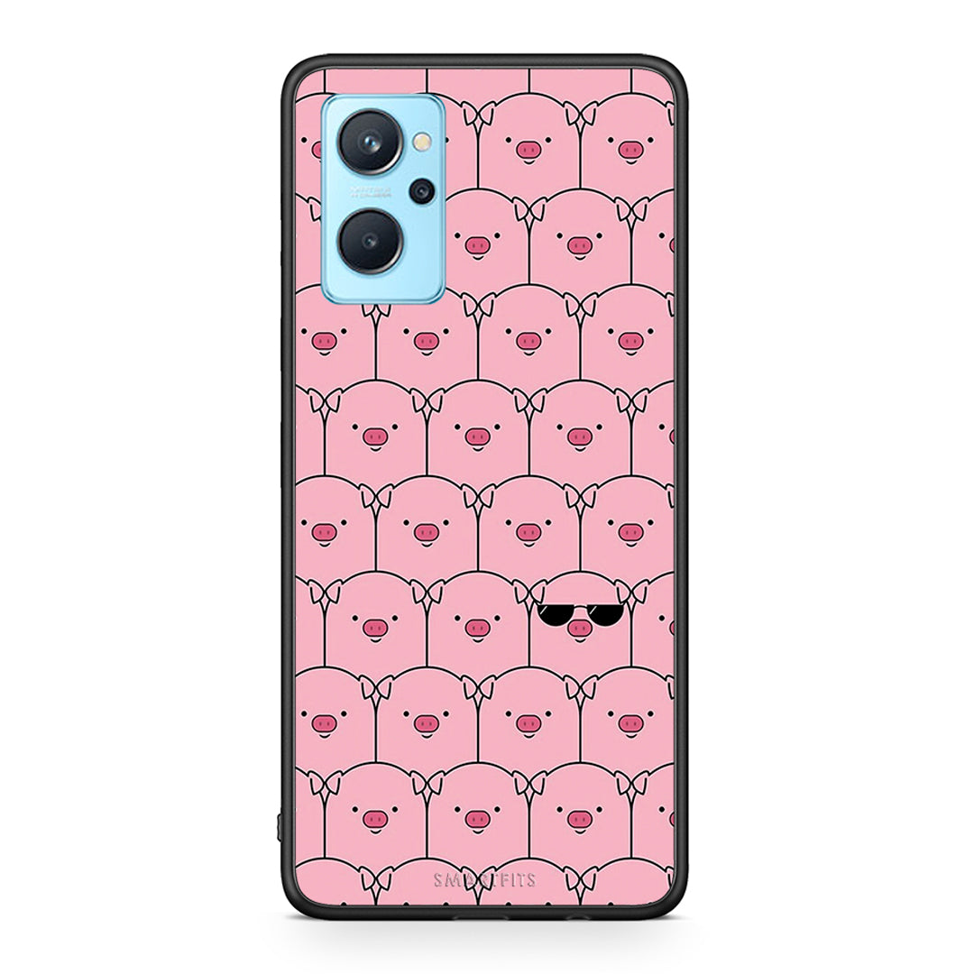 Pig Glasses - Oppo A96 case