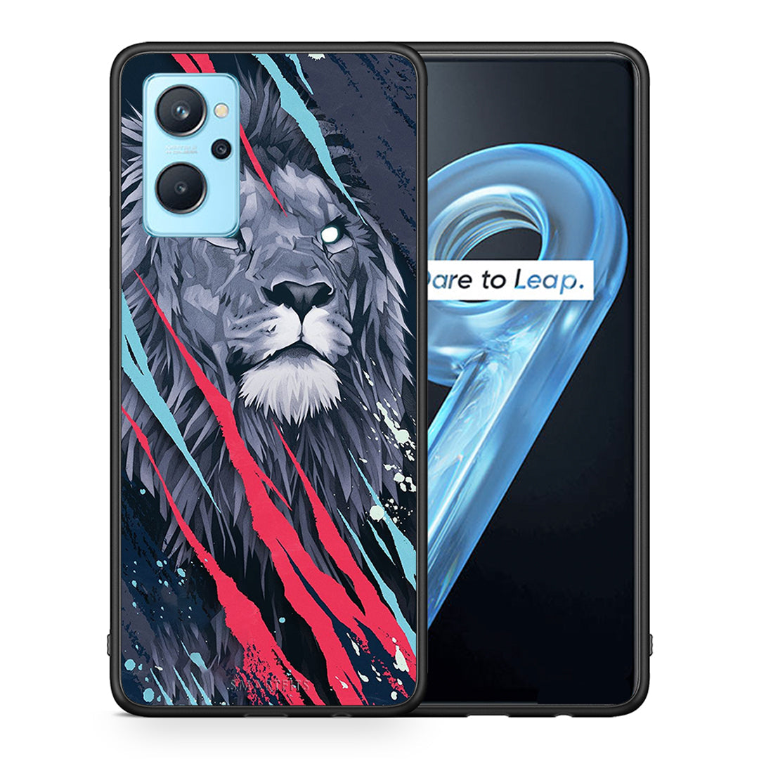 Popart Lion Designer - Oppo A96 case