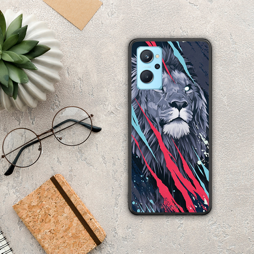 Popart Lion Designer - Realme 9i Case