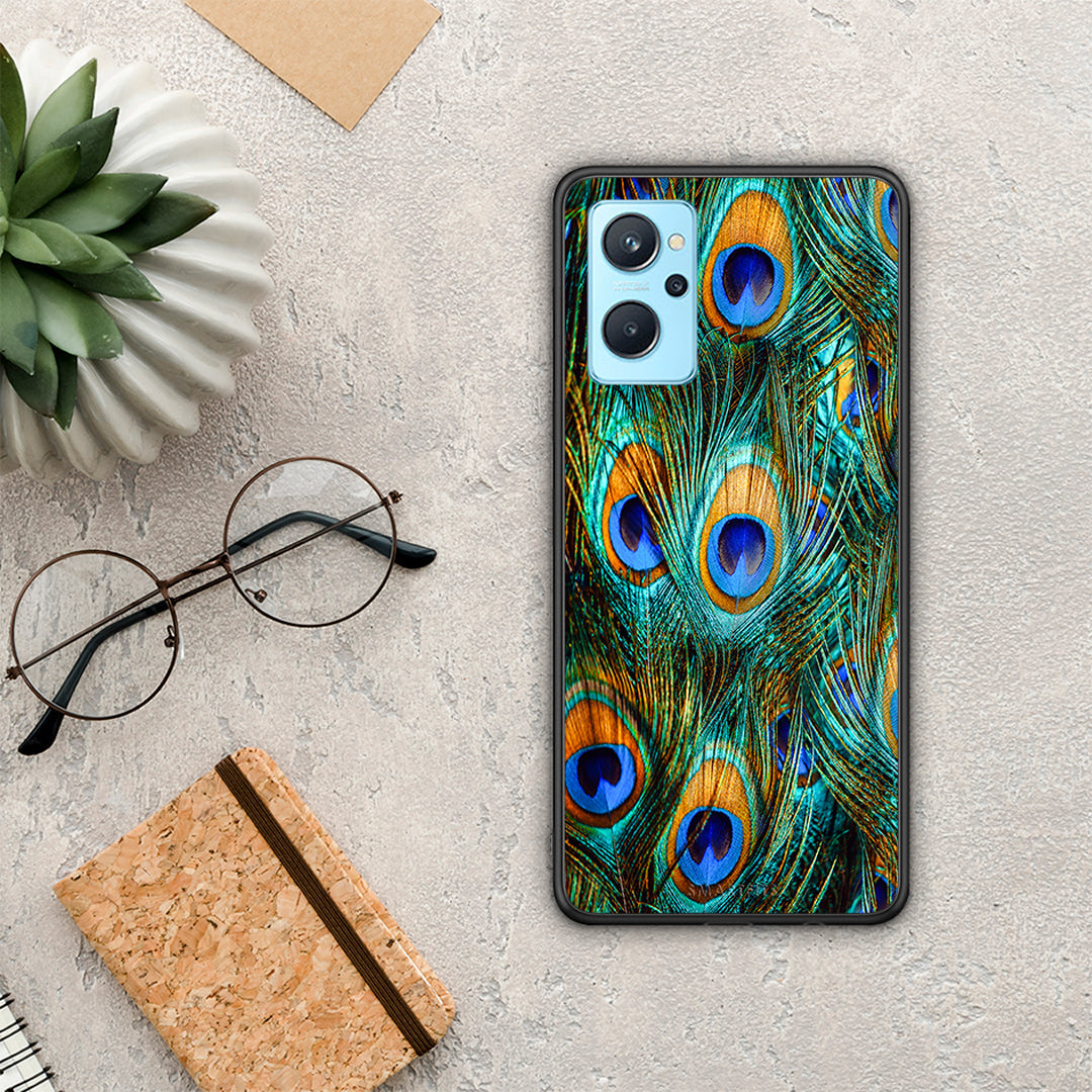 Real Peacock Feathers - Oppo A96 case