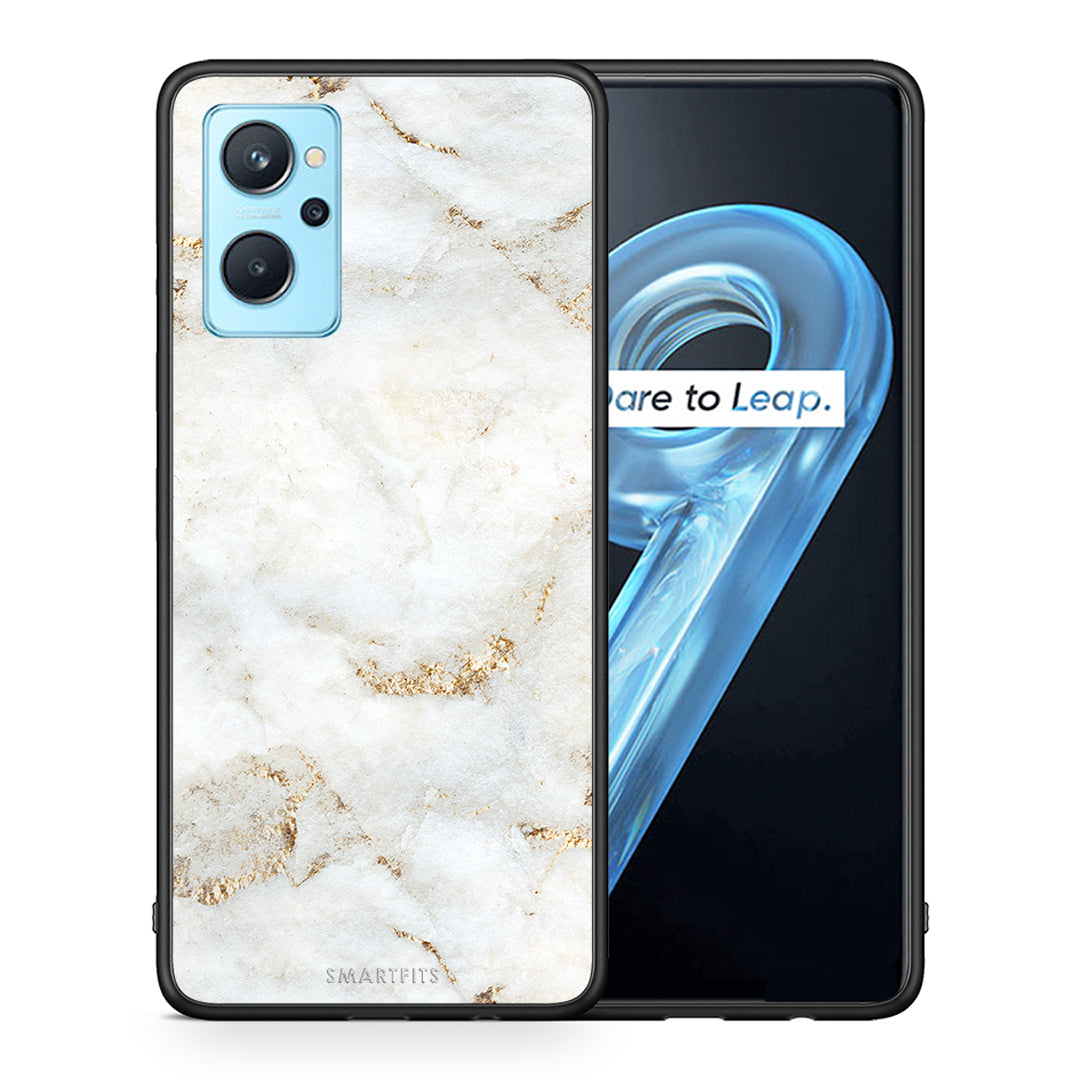 White Gold Marble - Oppo A96 case