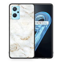 Thumbnail for White Gold Marble - Oppo A96 case