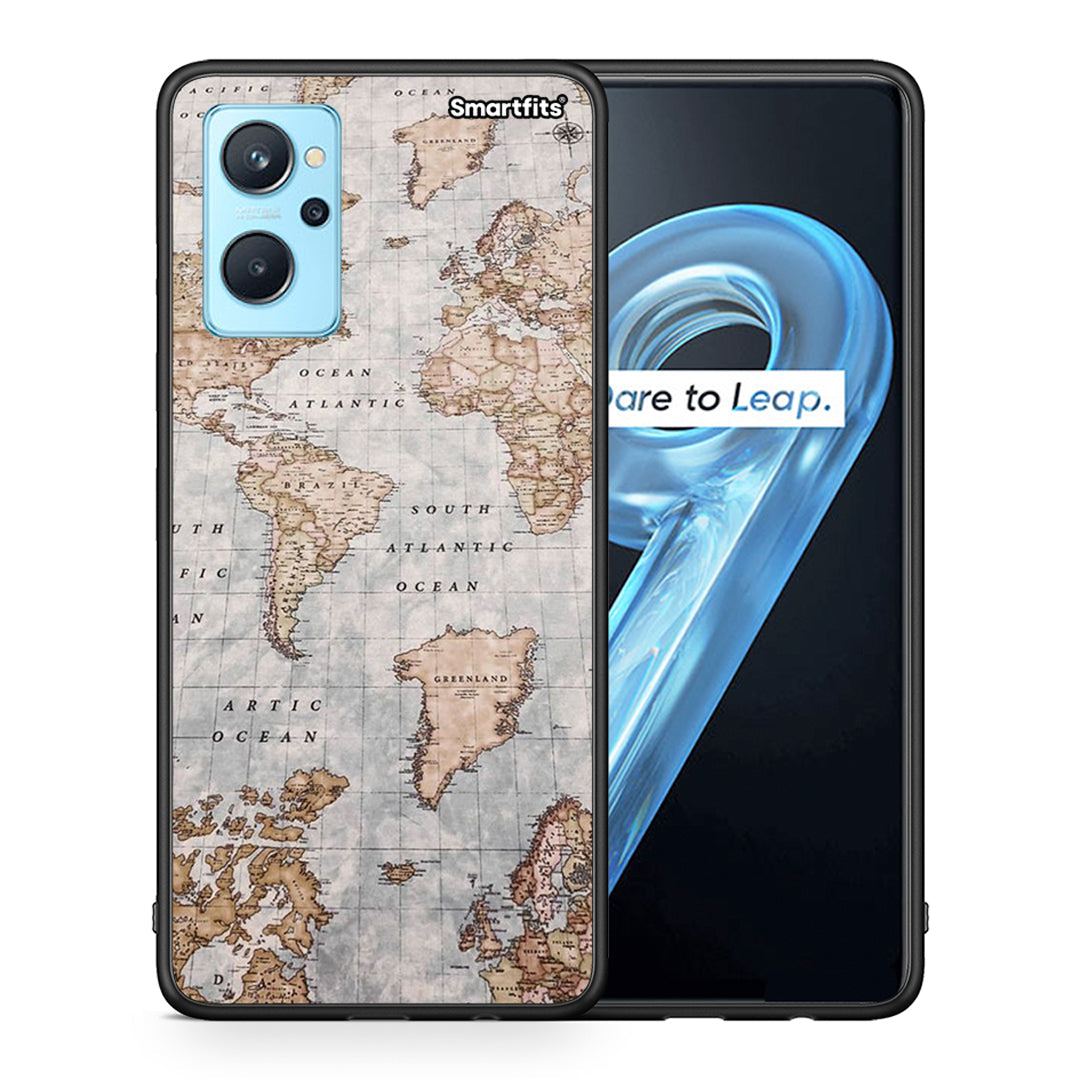 World Map - Oppo A96 case