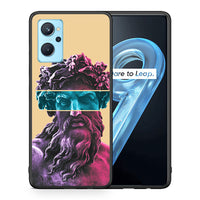 Thumbnail for Θήκη Αγίου Βαλεντίνου Realme 9i Zeus Art από τη Smartfits με σχέδιο στο πίσω μέρος και μαύρο περίβλημα | Realme 9i Zeus Art case with colorful back and black bezels