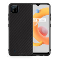 Thumbnail for Θήκη Realme C11 2021 Carbon Black από τη Smartfits με σχέδιο στο πίσω μέρος και μαύρο περίβλημα | Realme C11 2021 Carbon Black case with colorful back and black bezels