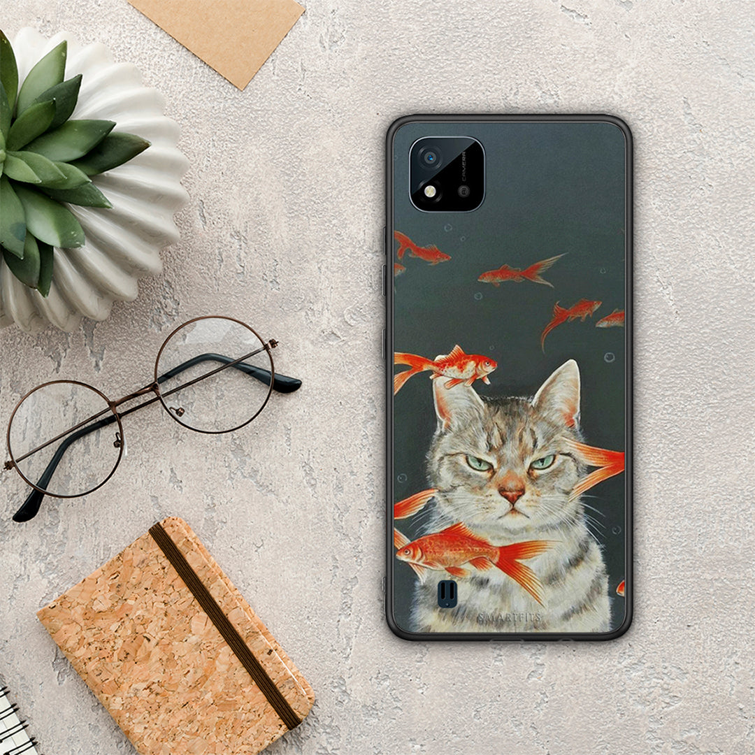 Cat Goldfish - Realme C11 2021 / C20 case