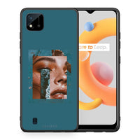 Thumbnail for Θήκη Realme C11 2021 Cry An Ocean από τη Smartfits με σχέδιο στο πίσω μέρος και μαύρο περίβλημα | Realme C11 2021 Cry An Ocean case with colorful back and black bezels