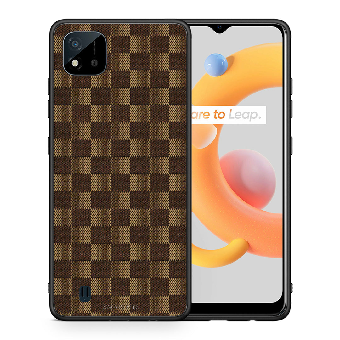 Θήκη Realme C11 2021 Glamour Designer από τη Smartfits με σχέδιο στο πίσω μέρος και μαύρο περίβλημα | Realme C11 2021 Glamour Designer case with colorful back and black bezels