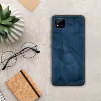 Thumbnail for Geometric Blue Abstract - Realme C11 2021 / C20 case