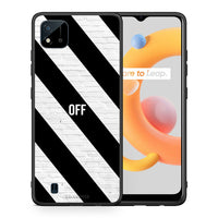 Thumbnail for Θήκη Realme C11 2021 Get Off από τη Smartfits με σχέδιο στο πίσω μέρος και μαύρο περίβλημα | Realme C11 2021 Get Off case with colorful back and black bezels