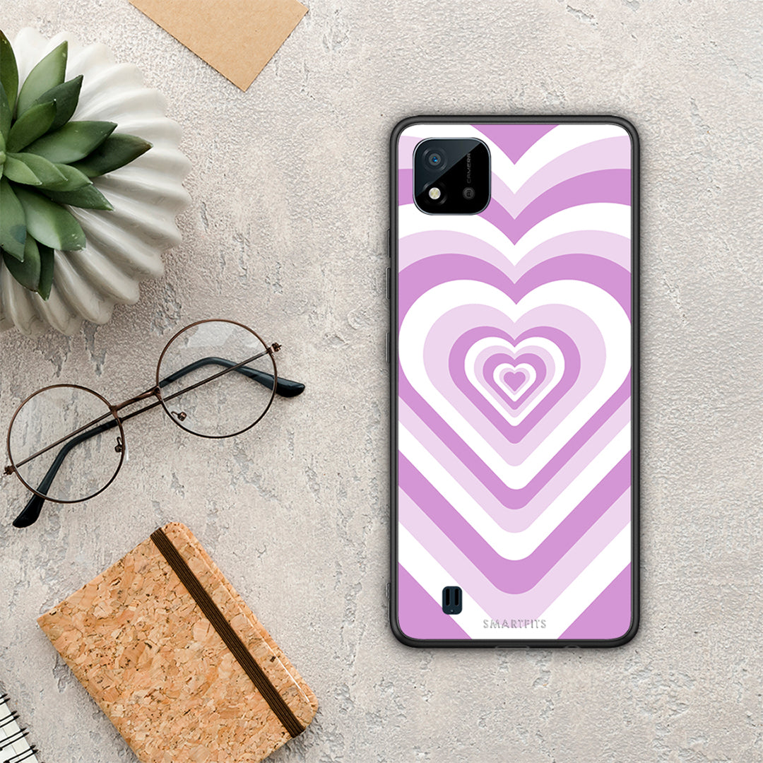 Lilac Hearts - Realme C11 2021 / C20 case