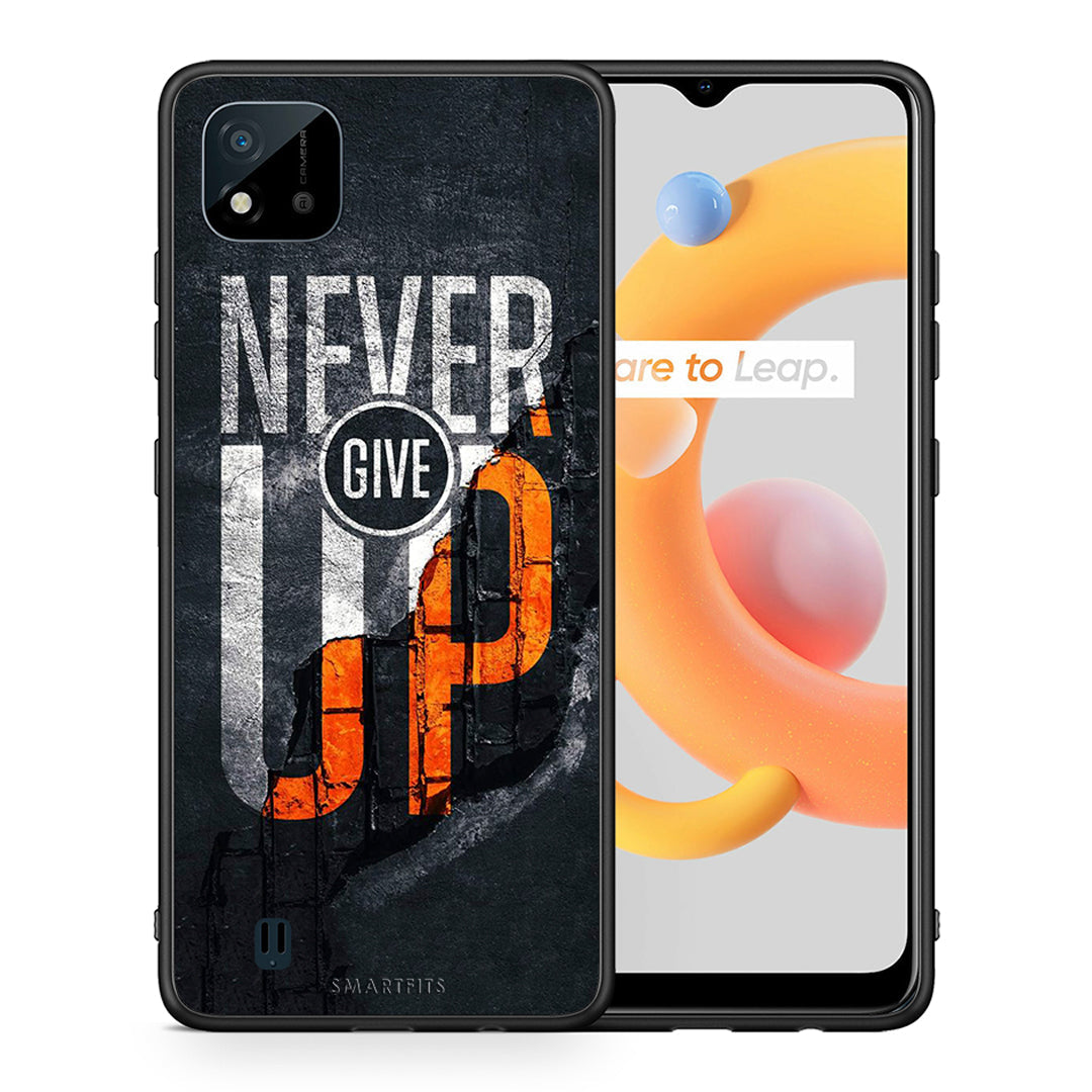 Never Give Up - Realme C11 2021 / C20 case