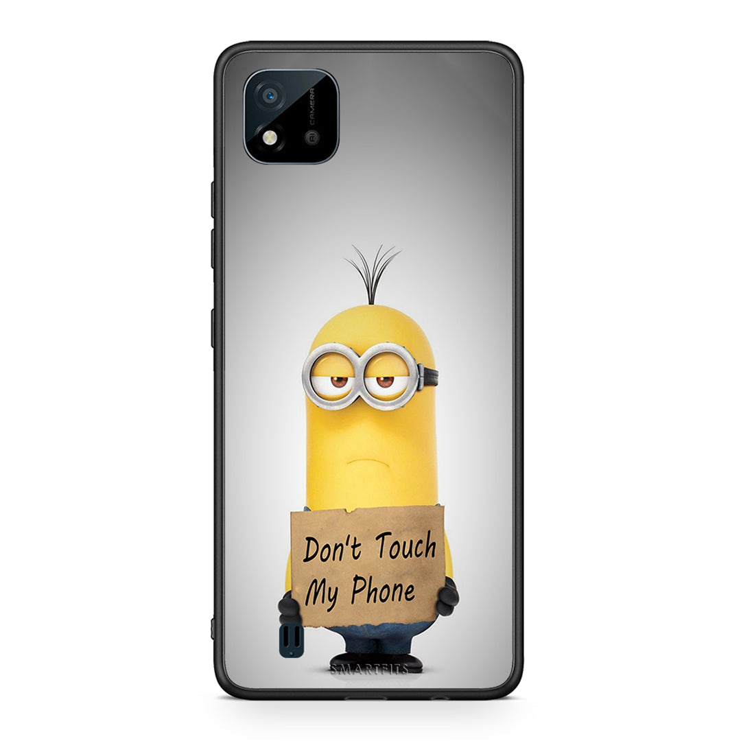 4 - Realme C11 2021 Minion Text case, cover, bumper