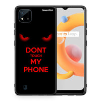 Thumbnail for Θήκη Realme C11 2021 Touch My Phone από τη Smartfits με σχέδιο στο πίσω μέρος και μαύρο περίβλημα | Realme C11 2021 Touch My Phone case with colorful back and black bezels