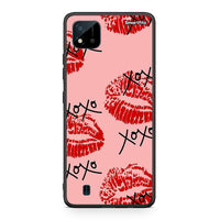 Thumbnail for Realme C11 2021 XOXO Lips θήκη από τη Smartfits με σχέδιο στο πίσω μέρος και μαύρο περίβλημα | Smartphone case with colorful back and black bezels by Smartfits