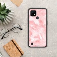 Thumbnail for Boho Pink Feather - Realme C21 case