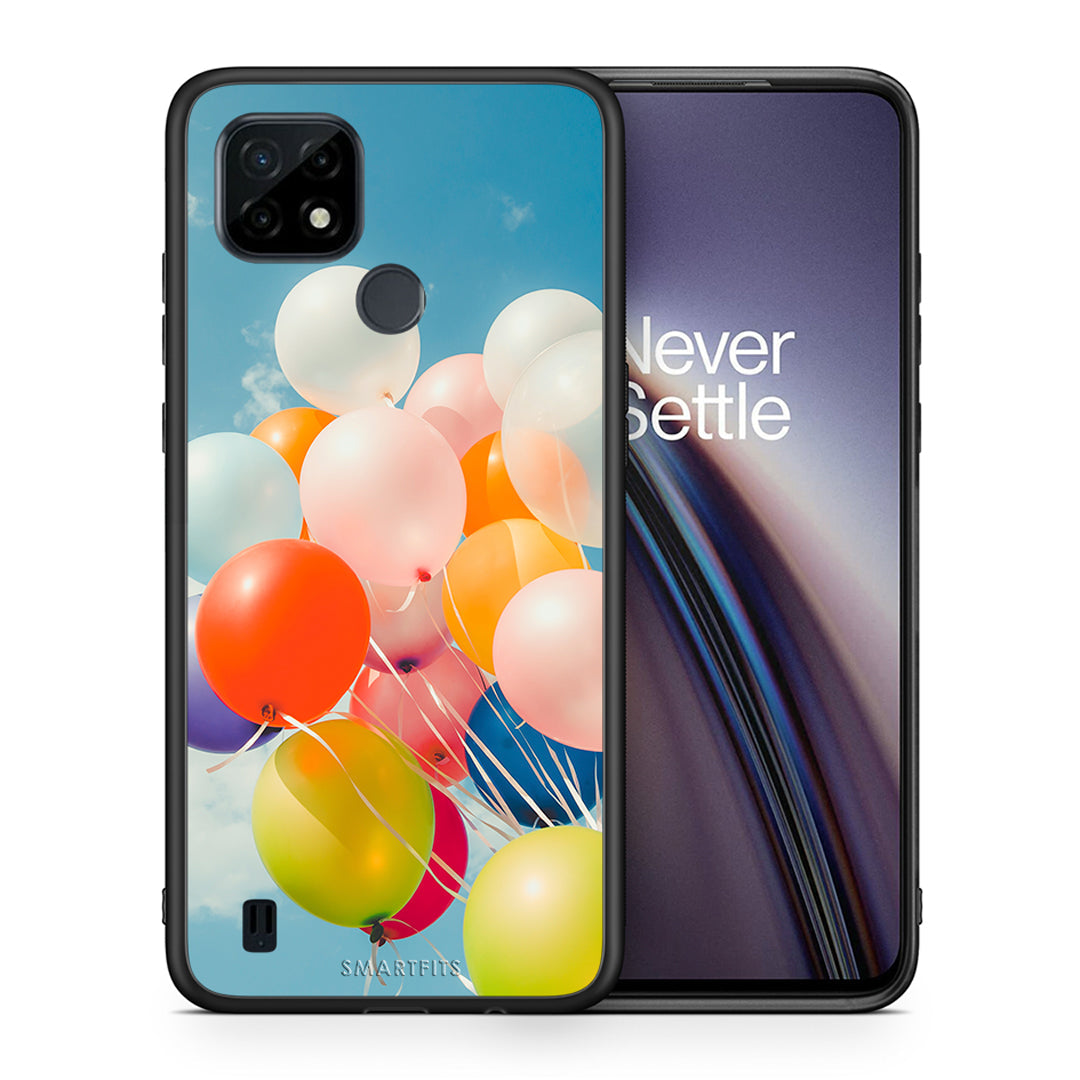 Colorful Balloons - Realme C21 case