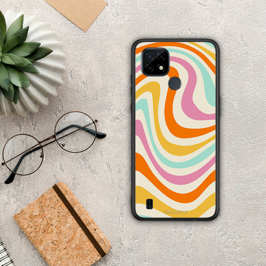 Colorful Waves - Realme C21 case