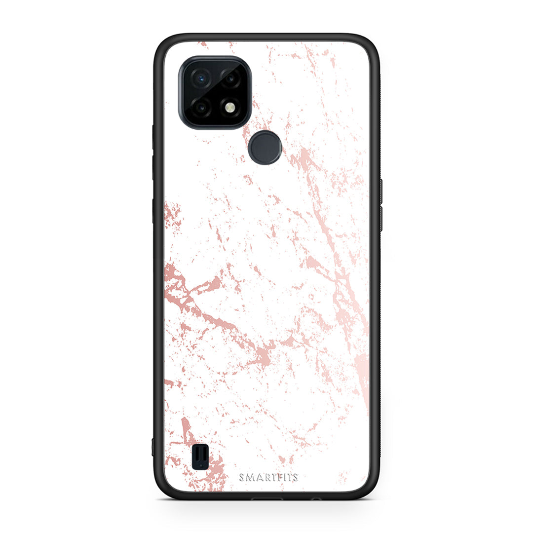 Marble Pink Splash - Realme C21