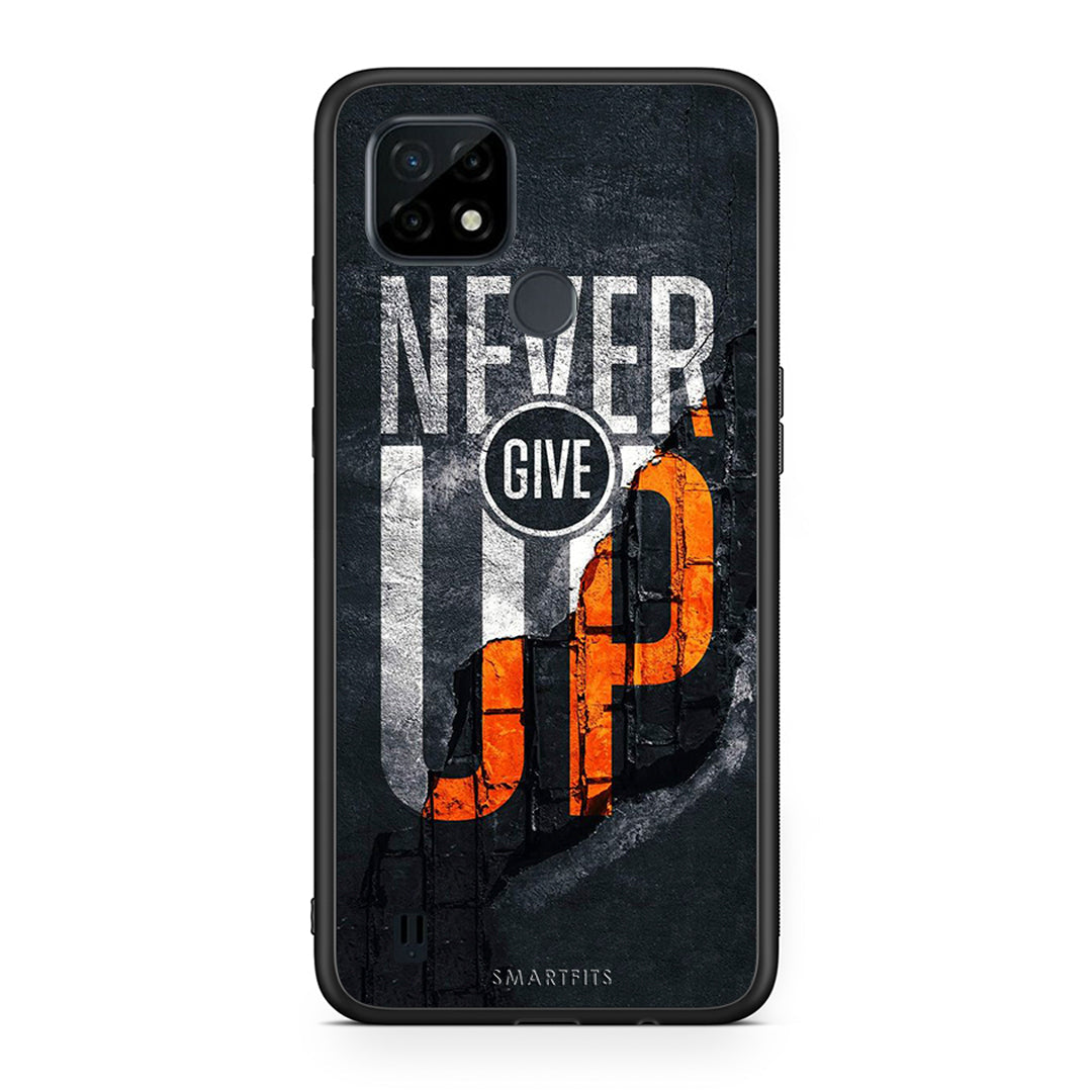 Never Give Up - Realme C21 case